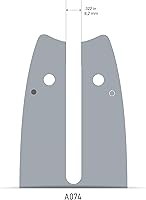 Vista 3 de Oregon 140SDEA074 Barra guía de remache único, 14