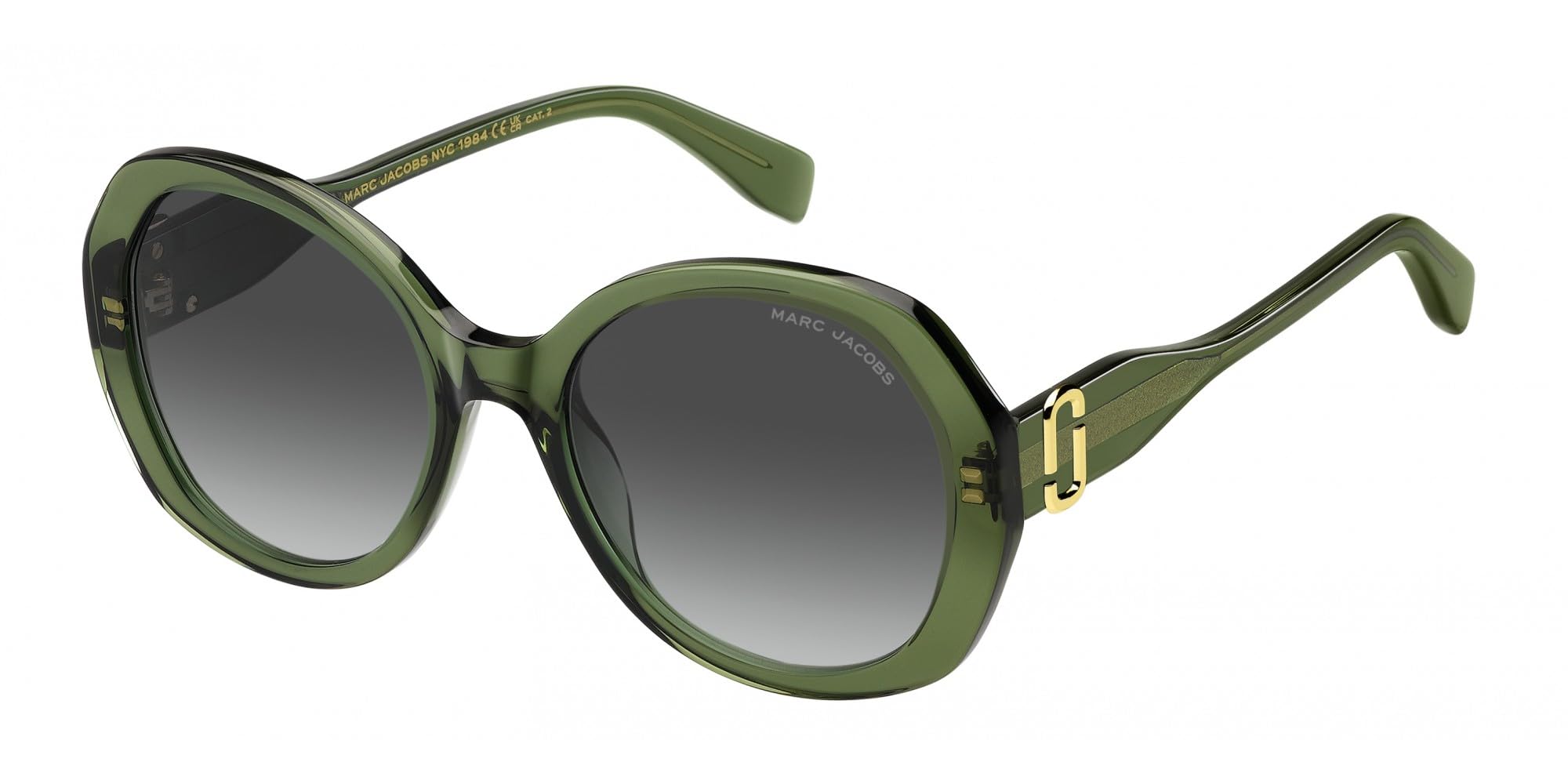 Lunettes de soleil Marc Jacobs vert pour sublimer les regards fatigués
