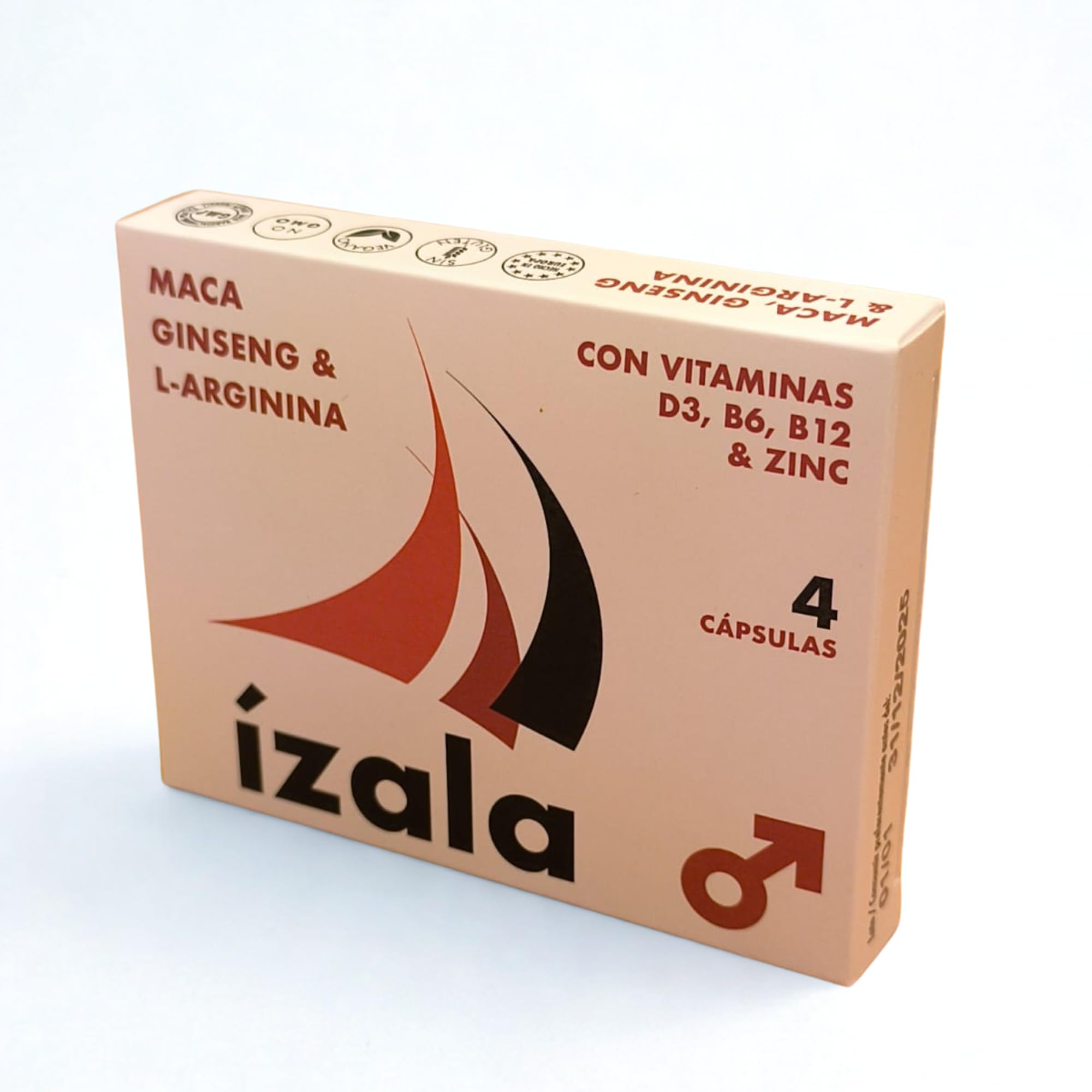 Suplemento Hombre Energía Actividad Exigente Maca Ginseng Arginina Zinc Vitaminas Uso Puntual 4 Cápsulas Fórmula Laboratorio Español Fabricado España Alta Tolerancia Gelatina Natural Bienestar Clarida
