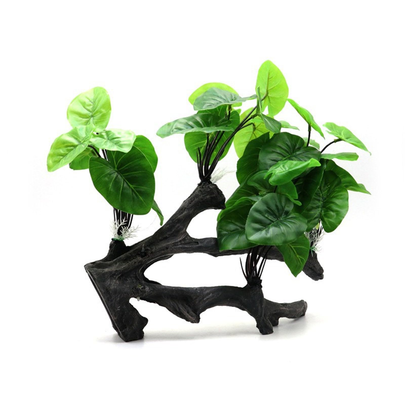 Xinsheinelry Aquarium Landscape Artificial Driftwood Terrarium Landscape Shrimp Driftwood Statue Aquariums Habitat Decors for Fish Tanks