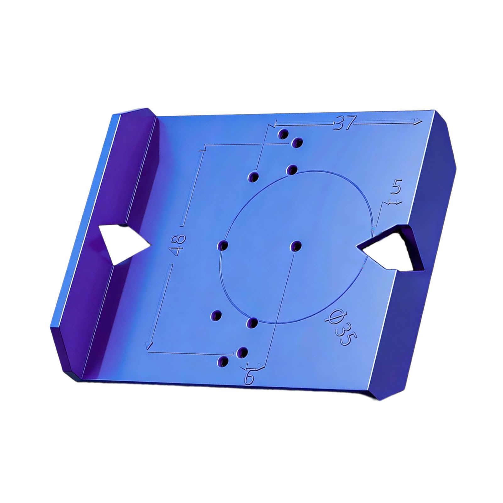 Concealed Hinge Jig Hole Drilling Guide Locator Hinge Boring Template for Cabinet Door 35mm Application Drilling Jig Cabinet Template Door Locator Woodworking Marking Tool Abs Guide Hole Tool
