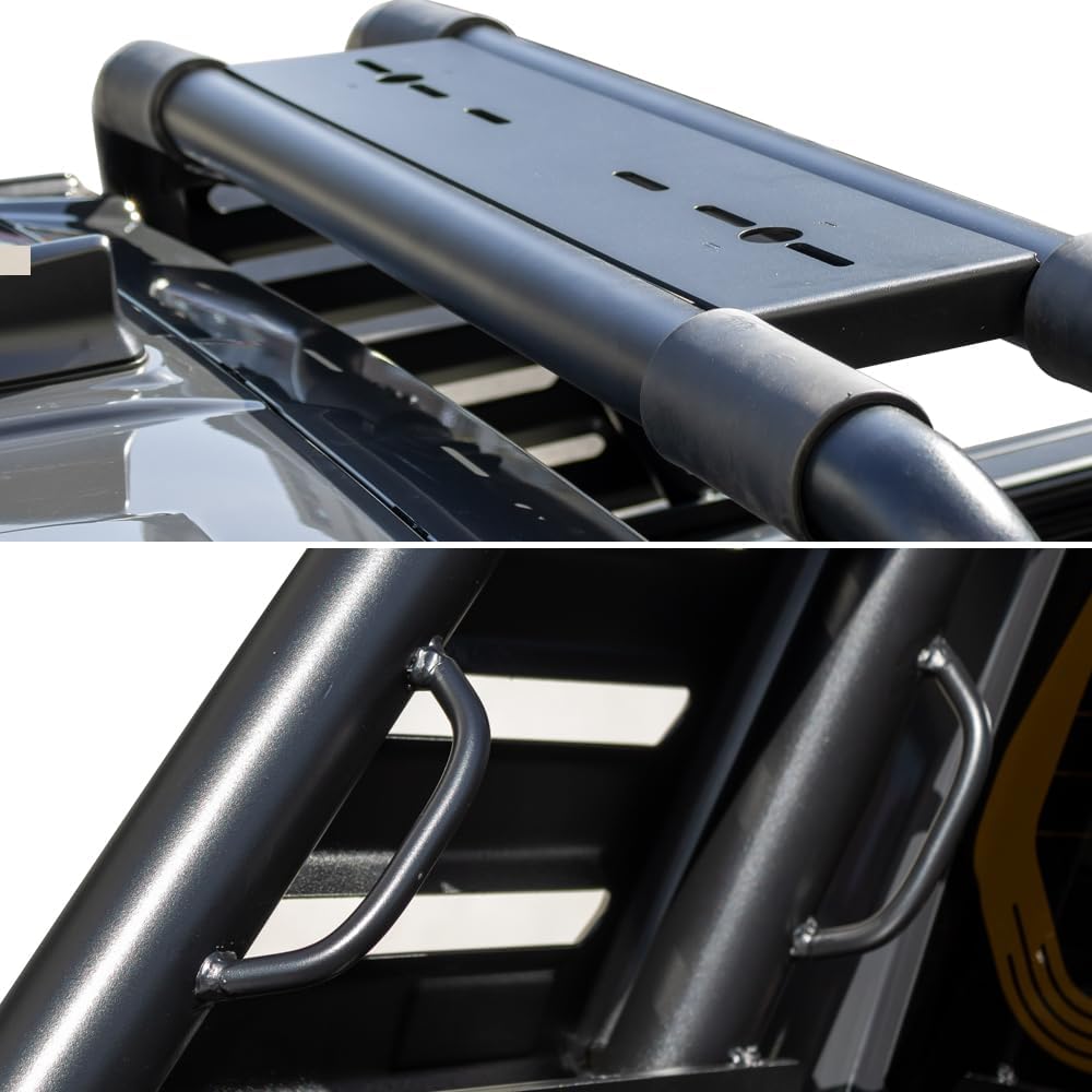 VANGUARD VGRB-2246BK Black Powdercoat RL-C | Compatible with 15-26 Chevrolet Colorado / 15-26 GMC Canyon / 05-26 Toyota Tacoma