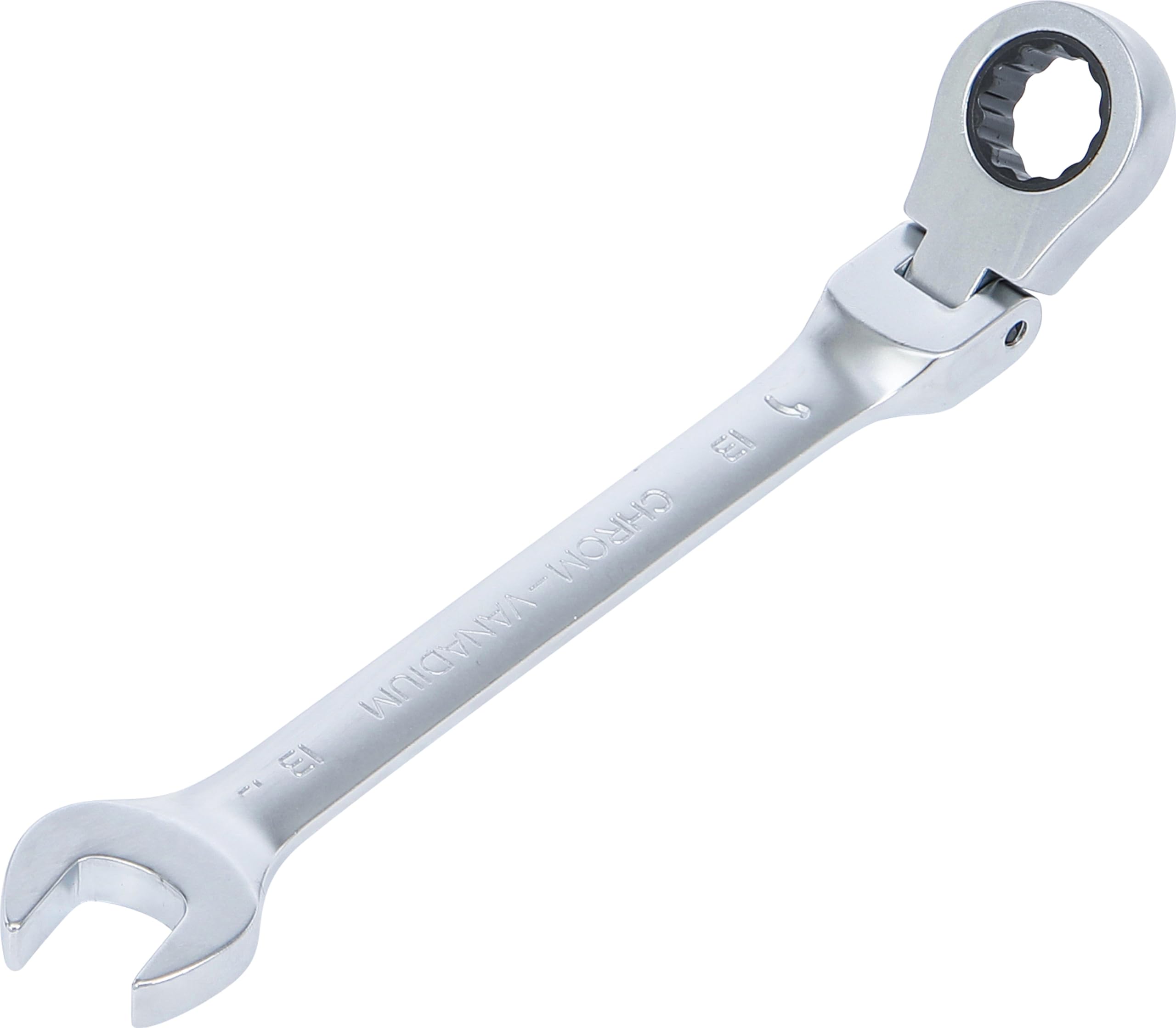 BGS 6713 | Ratchet Combination Wrench | adjustable | 13 mm