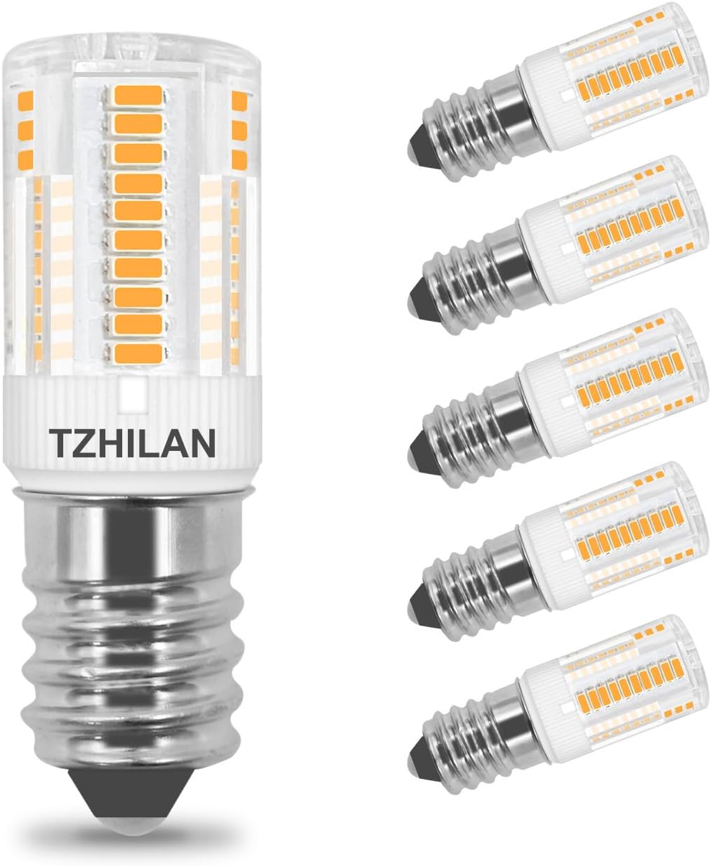 Lamsky E14 LED Bulb Dimmable 4W LED Chandelier Light Bulbs,40W