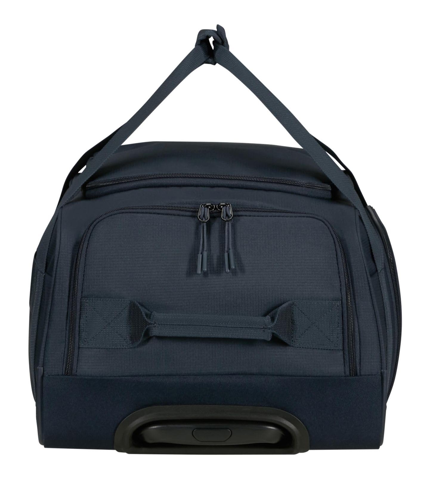 American Tourister City Racer - Sac de Voyage à roulettes 55 cm, 50 L - Bagage Cabine avec Grand Espace de Rangement et Compartiment Chaussures - Déperlant, Smart Sleeve, Robuste - Bleu (Navy)