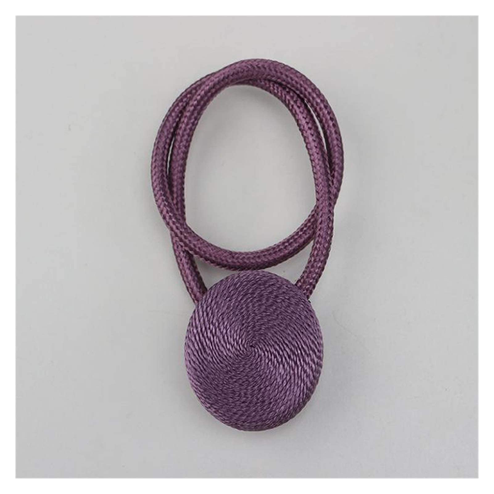 Rideau 2 pièces magnétique Rideau Embrasse Maison décoratif Rideau Boucle Corde Sangle Accessoire Aimant Rideaux Support Boucles