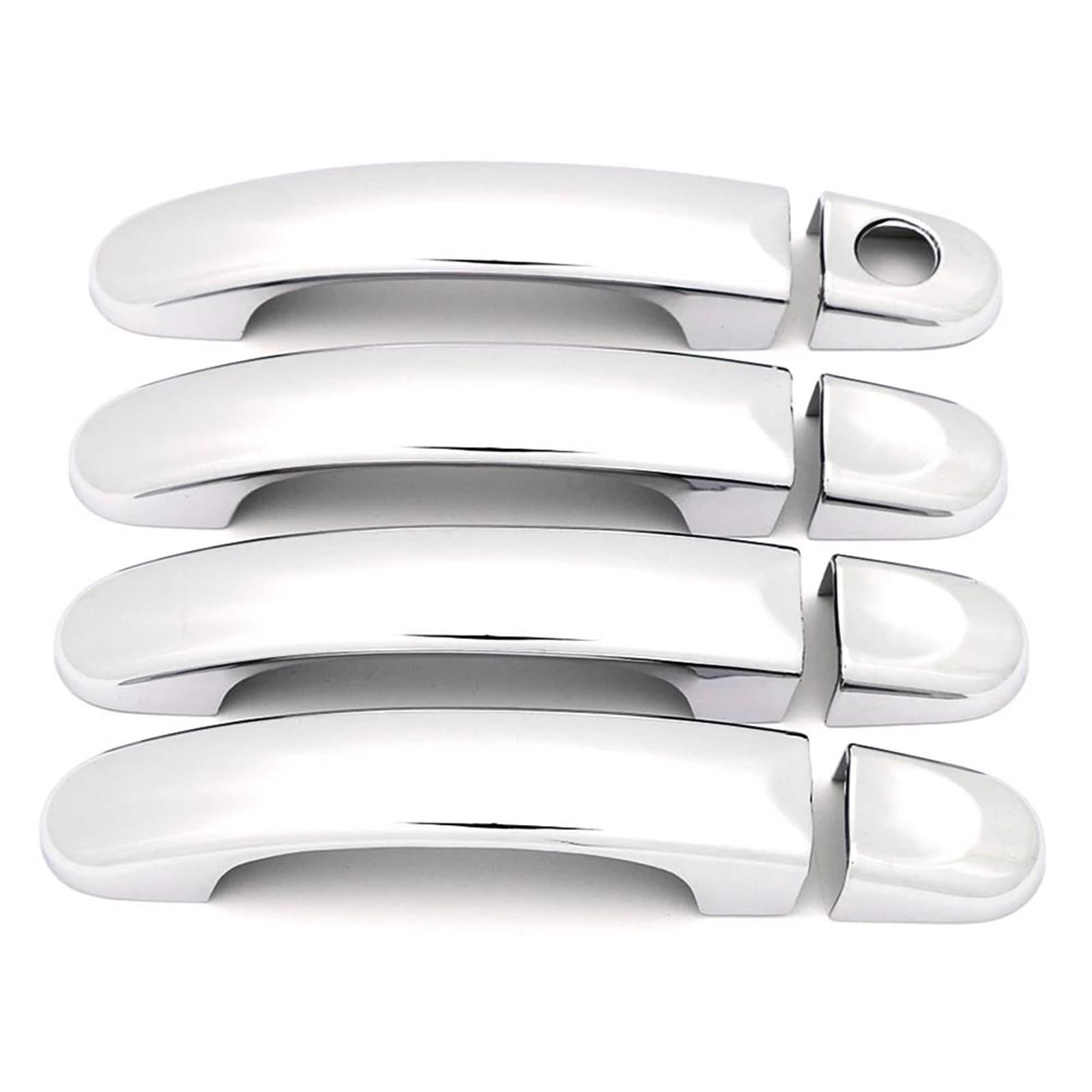 YESKIT Exterior Side Door Handle Cover Moulding Trim Frame for VW for Multivan V 2003-2015