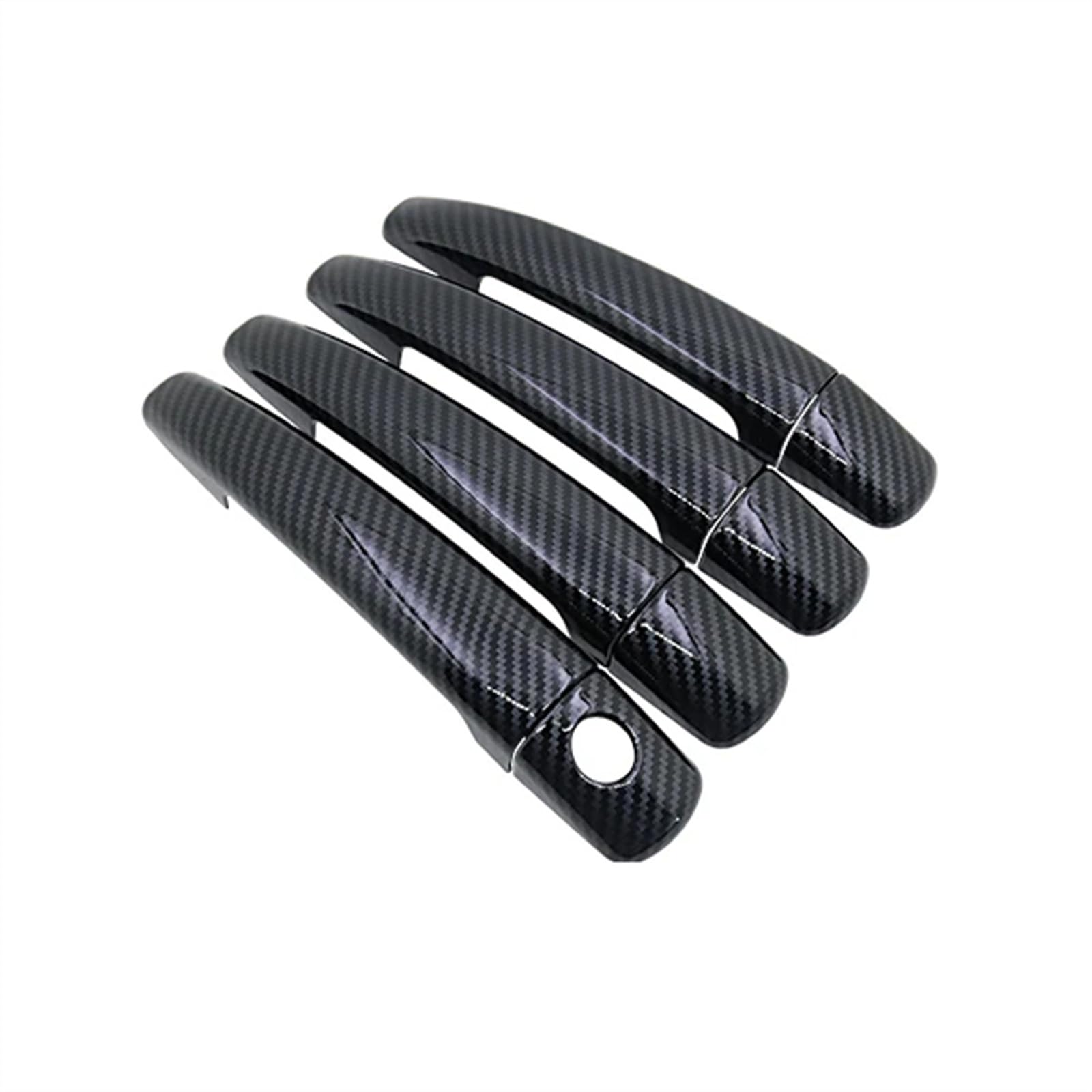 Lzbzhb 4Handle 1 Keyhole Car Exterior Outsidedoor Handle Car Exterior Door Handle Accessories For Citroen For C4 For Mk1 For Pallas For Triomphe For Quatre 2005 2006 2007 2008 2009(4Handle 1 Keyhole)