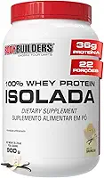 Whey Protein 100% Isolada Baunilha 900g - Bodybuilders