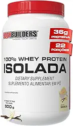 Whey Protein 100% Isolada Baunilha 900g - Bodybuilders