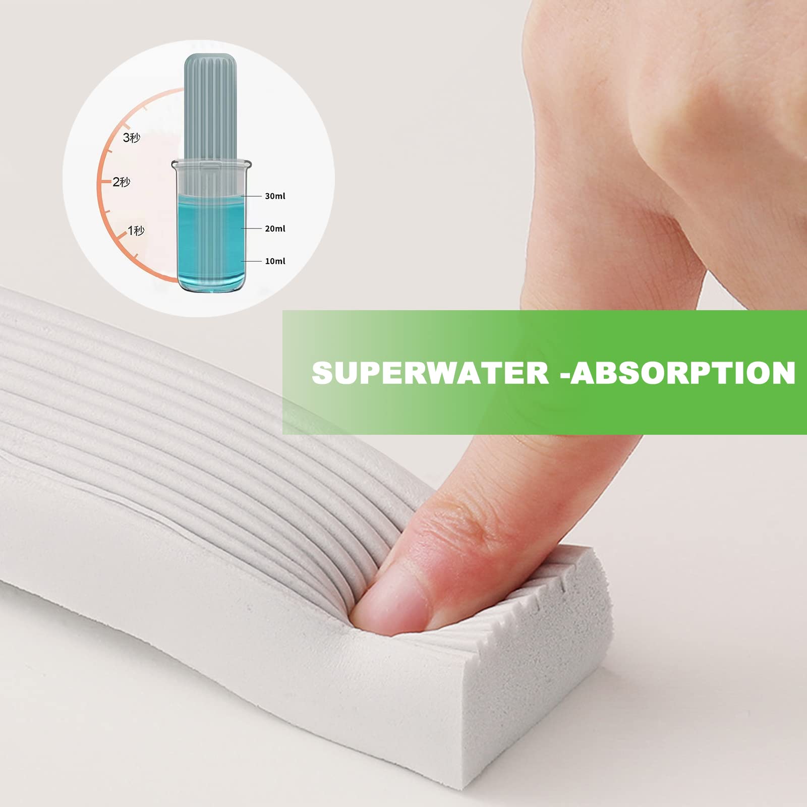 Mini Serpillère De Bureau Avec Essorage - Pour Surfaces Lisses, Carrelage, Voiture - Compacte - 9