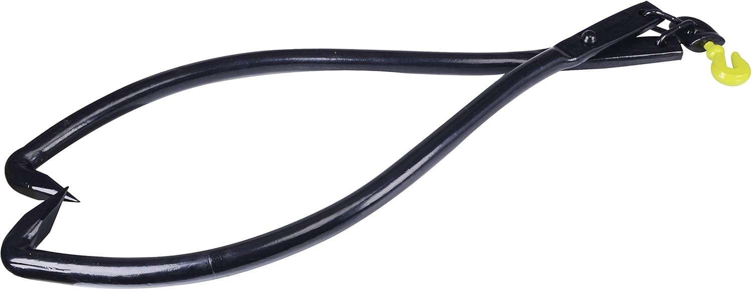 Timber Tuff TMW-04 Logging Skidding Tongs, Black