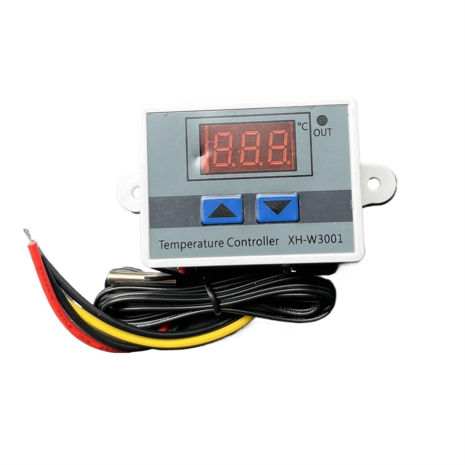 Digital LED Thermostat 220V, digitaler Temperaturregler 10A, Thermostatschalter, Sonde Xh-w3002 Xh-w3001 12V 24V 110V-220V (Color : XH-W3002 DC24V)