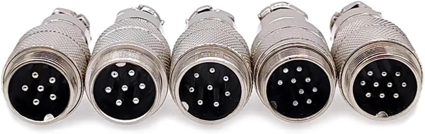 GX20D Docking Connector Male/Female Plug 20mm Push-Pull Circular Connector 2Pin 3/4/5/6/7/8/9pin/10/12/14/15pin(GX20 female plug,4P)