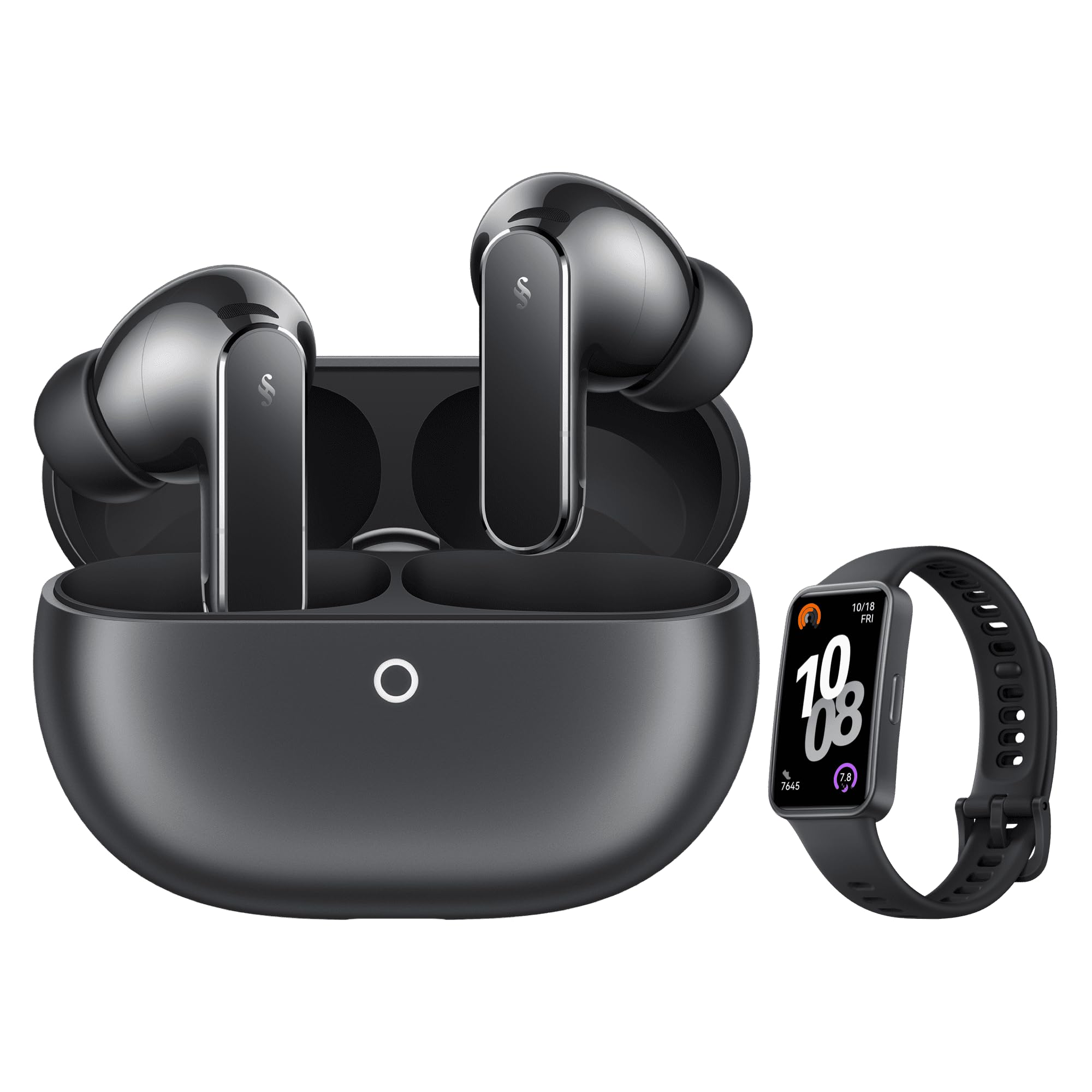 freebuds pro 5 grigio con braccialetto bluetoothnero