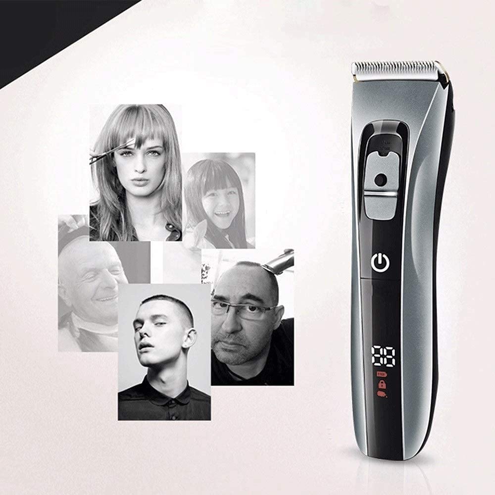 Clipper para Hombre para Hombres, cortadores de Cabello inalámbrico y recortador de Barba para el Corte de Cabello Trimmer Barberos Kit de Aseo, IPX7 Impermeable