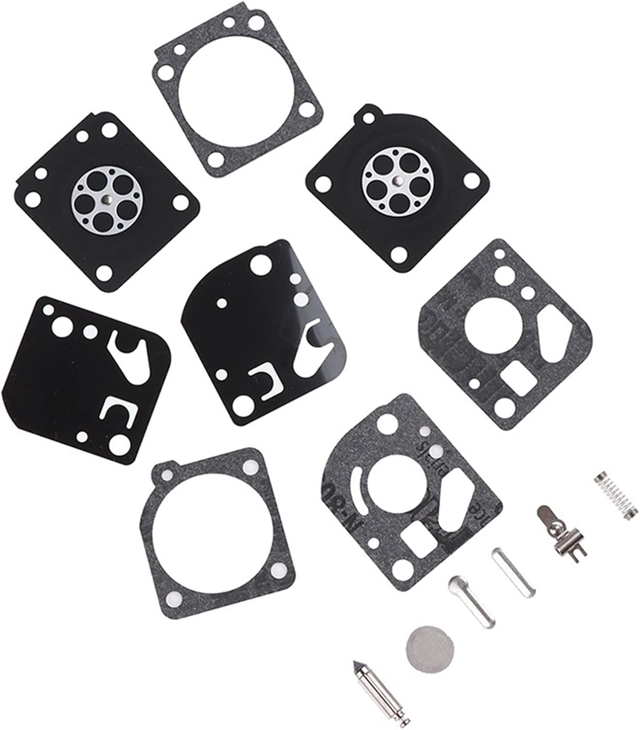 15PCS/Set Carburetor Carb Gasket Diaphragm Repair Rebuild Kit Fit for