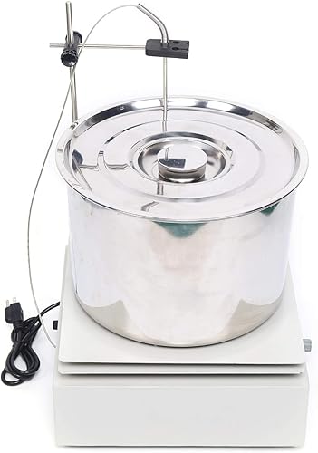 Miniatura 2 de Gdrasuya10 Agitador de placa caliente de 110 V Agitador de calentamiento magnético Mezclador de placa de calor Mezclador de placa de calor Agitador