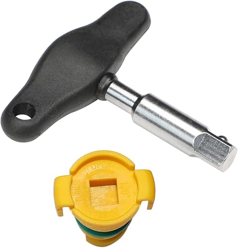 Miniatura 4 de Tapón de drenaje de aceite, paquete de 7 unidades compatibles con Ford F150 Mustang Bronco Edge Lincoln Explorer 2.7, 3.0, 3.5, 5.0 KX6Z6730B