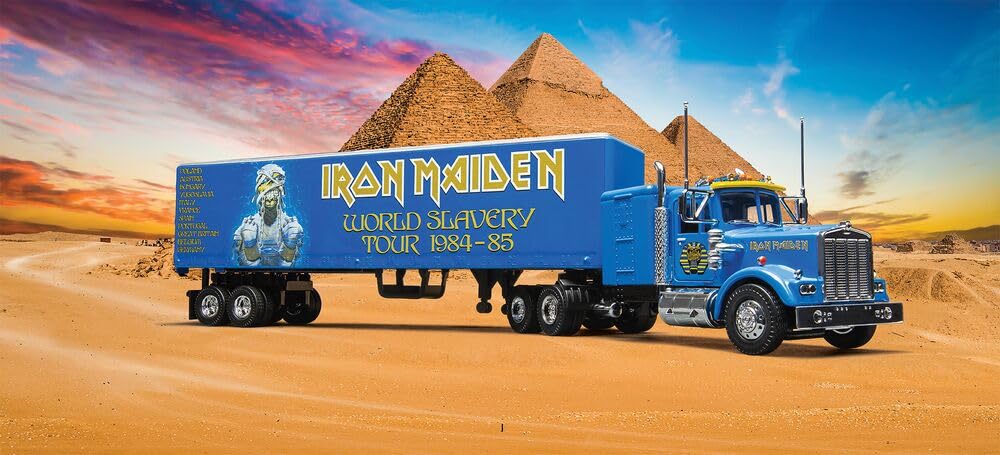 Corgi Modellini di veicoli pressofusi , CC55704 Camion pesanti in metallo, Iron Maiden, Powerslave, Souvenir per uomini e donne dal Regno Unito, Piccoli modelli di auto giocattolo pressofuse