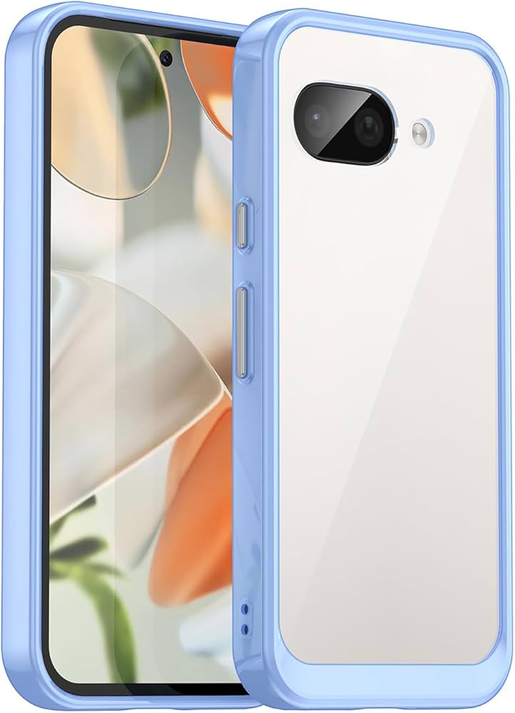 Google Pixel 9a 本体 透明ケース付き Amazon.co.jp: Google Pixel 9a 用 ケース クリア 耐衝撃 PC背面+TPU