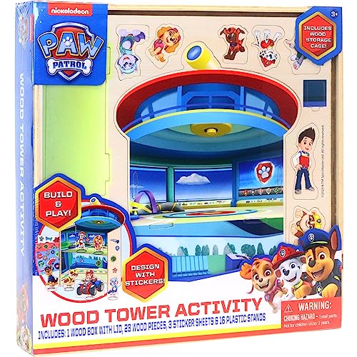 Tara Toys Paw Patrol Wood Tower Activity Set - Thumbnail 2