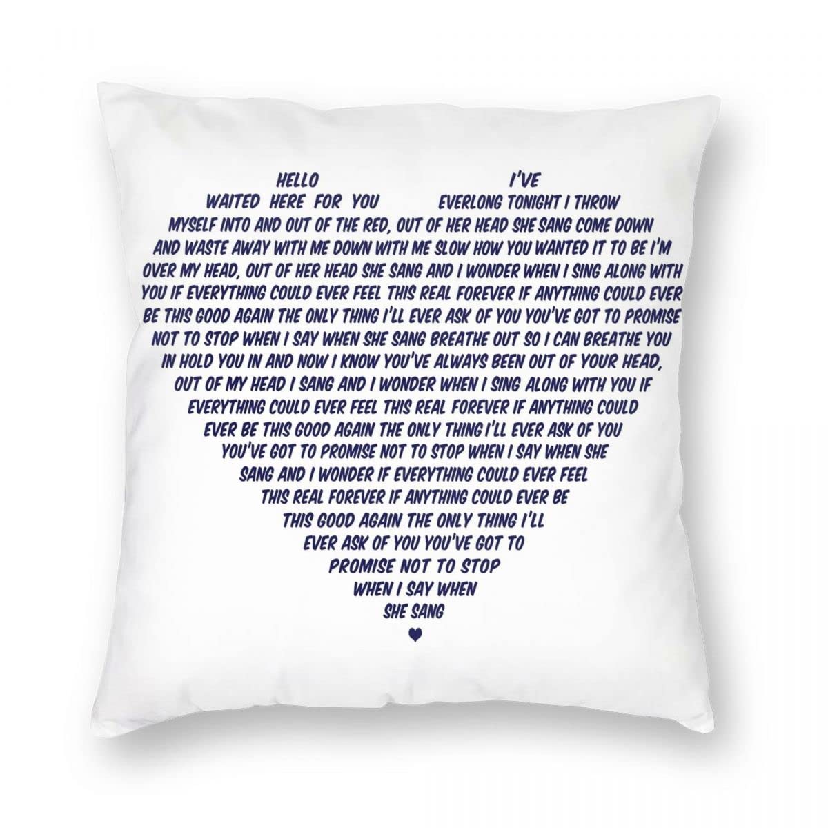 Funda de Almohada Cuadrada Poliéster Lino Terciopelo Estampado con Cremallera Decoración Funda de Almohada Funda de cojín para habitación 18quot; -como se Muestra, 60x60cm Terciopelo