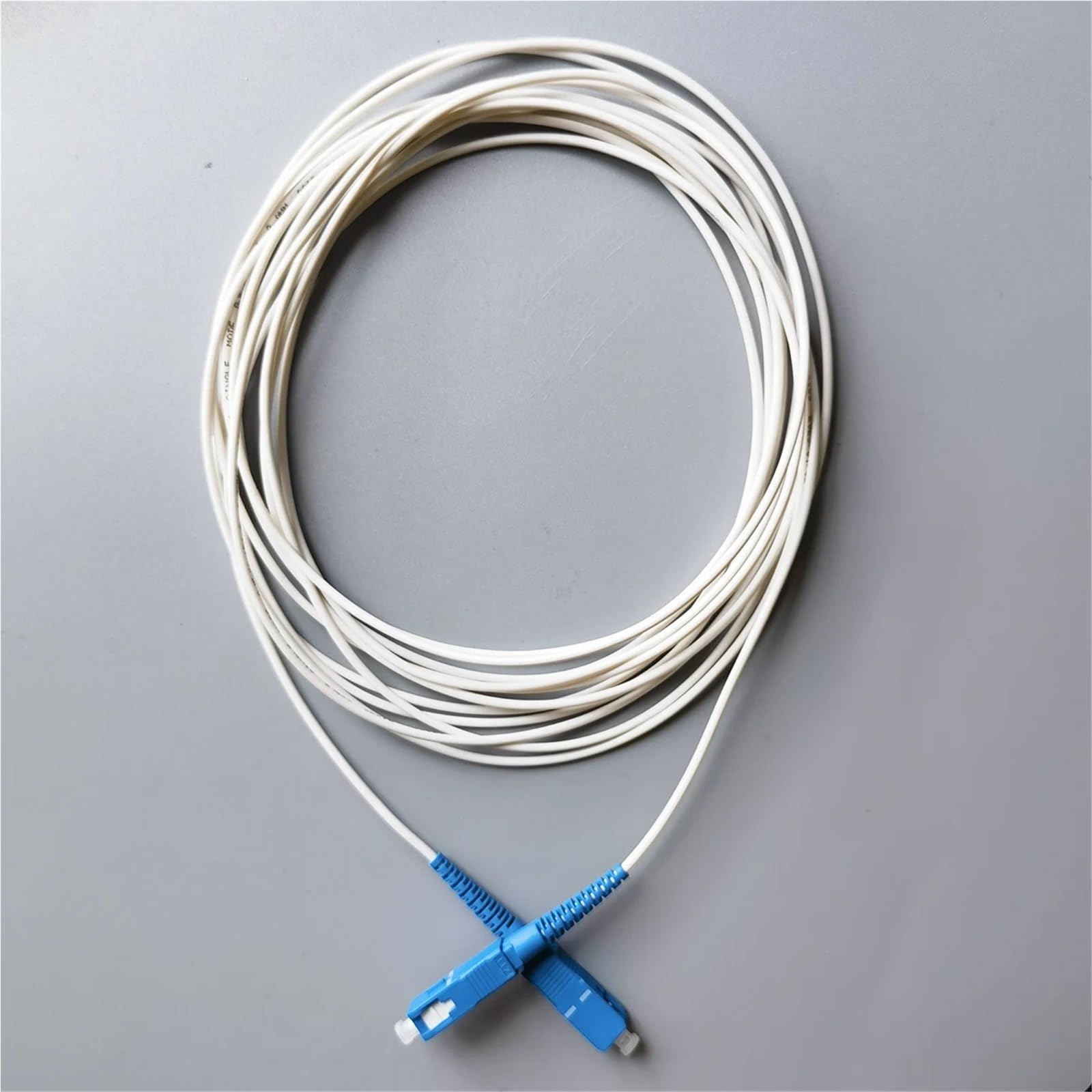 Kabel światłowodowy — przewód światłowodowy Kabel światłowodowy SC/UPC-SC/UPC jednomodowy Simplex FTTH 2,0 mm do użytku wewnętrznego 5 m 10 m(10M SCupc To SCupc)