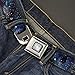 Buckle-Down Unisex Adult Classic Belt, Galaxy Space Collage, 1.5 Wide - Fits Pant Size 24-38 US