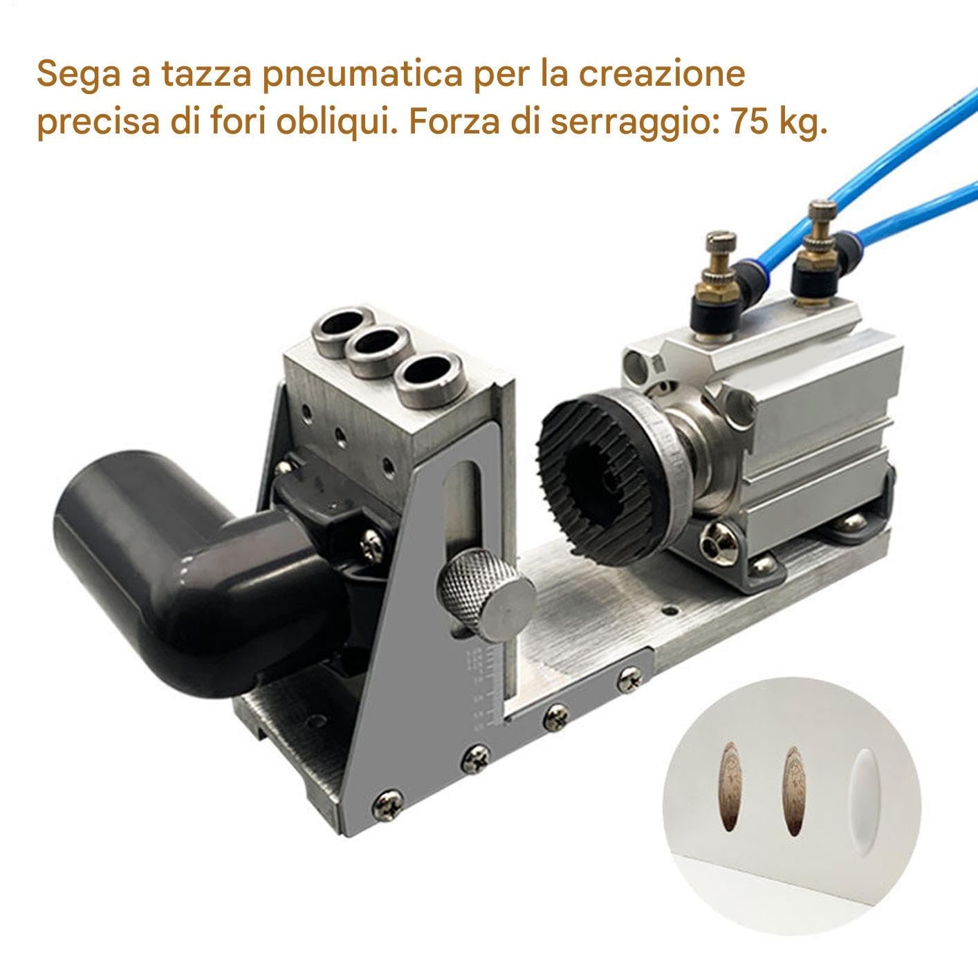 Guida Per Foratura Localizzatore di Fori per Falegnami | Localizzatore di Punzonatura Portatile di Precisione per Miglioramento Casa Cucina Armadio Mobili Costruzione e Lavorazione