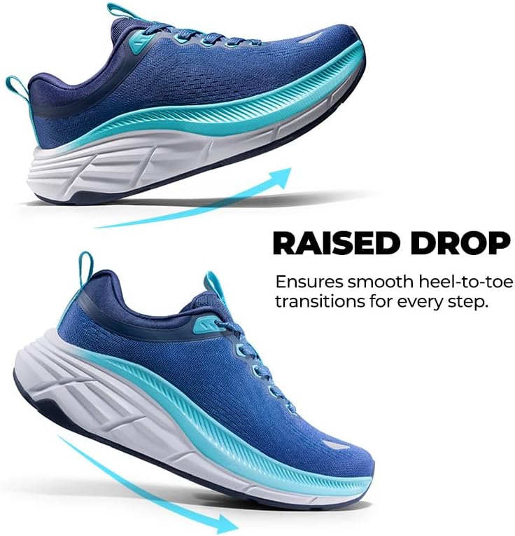 NORTIV 8 Women's Walking Shoes Cushion Comfortable ActiveBreeze Running Tennis Shoes Non-Slip Workout Gym Sports Athletic Breathable Fashion Sneakers - Image 7