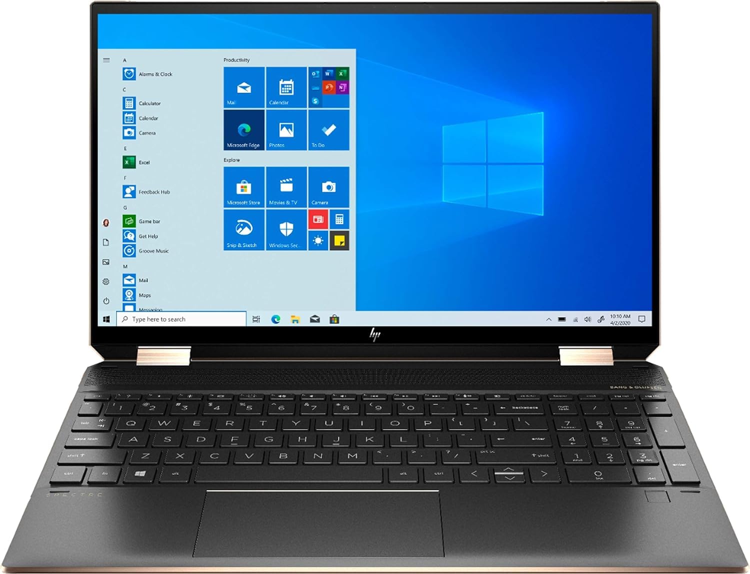 HP Spectre x360 13t 2 em 1, i7-1165G7,33.8 cm 4K UHD (3840 x 2160)