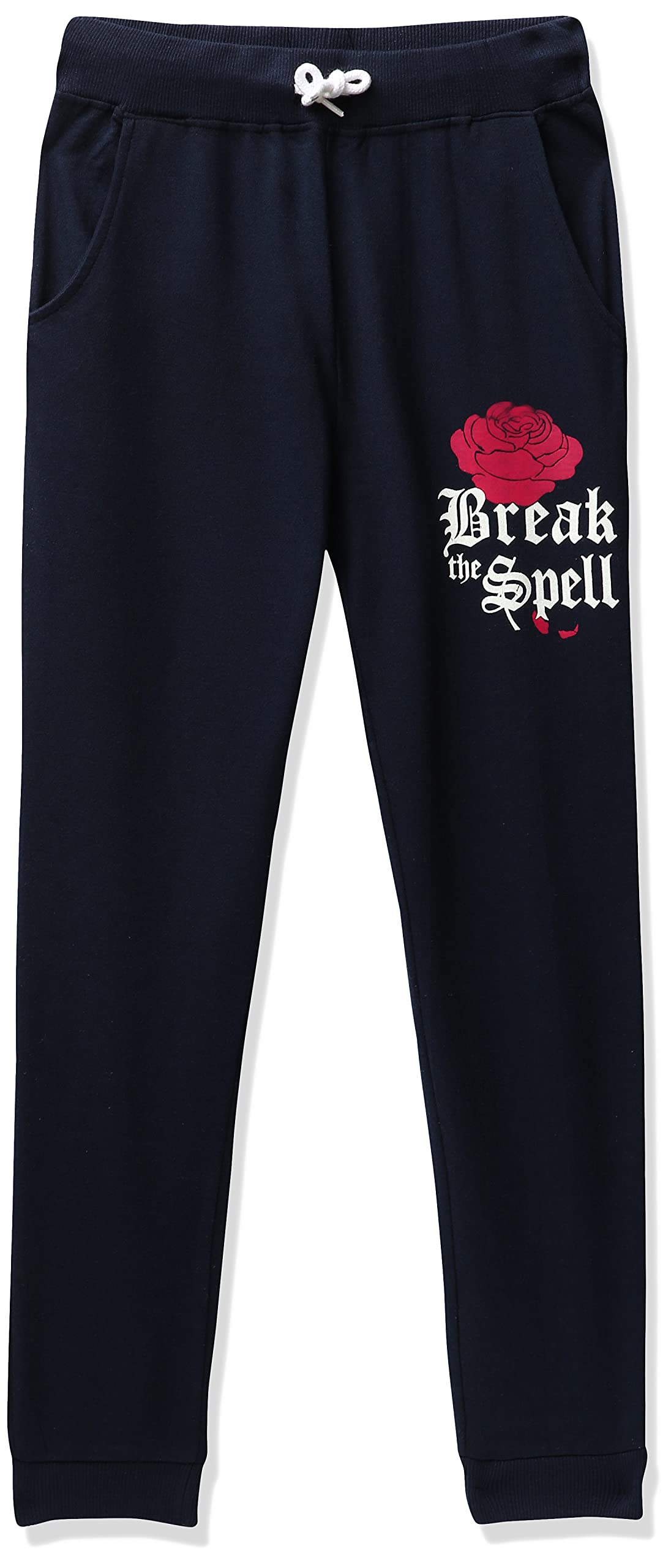 Cloth Theory Pantalones deportivos de algodón peinado para niña con bolsillo lateral para uso casual, correr, ejercicio y caminar (paquete de 1)