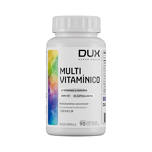 Dux Nutrition Multivitamínico - Pote 90 Cápsulas Dux Nutrition Multivitamínico - Pote 90 Cápsulas