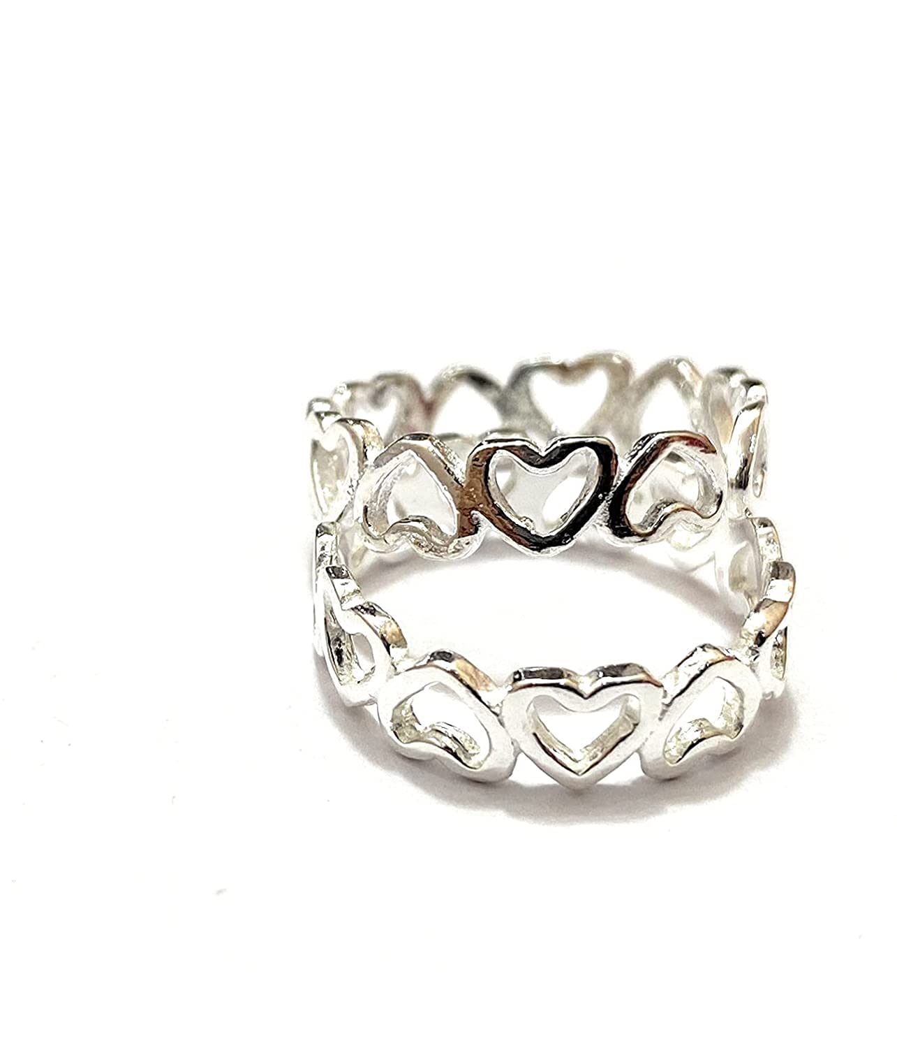 DHRUVS COLLECTION 925 Pure Sterling Oxidized Designer Silver Heart Toe Ring For Girls & Women (B0965LHZZM) Amazon Price History, Amazon Price Tracker