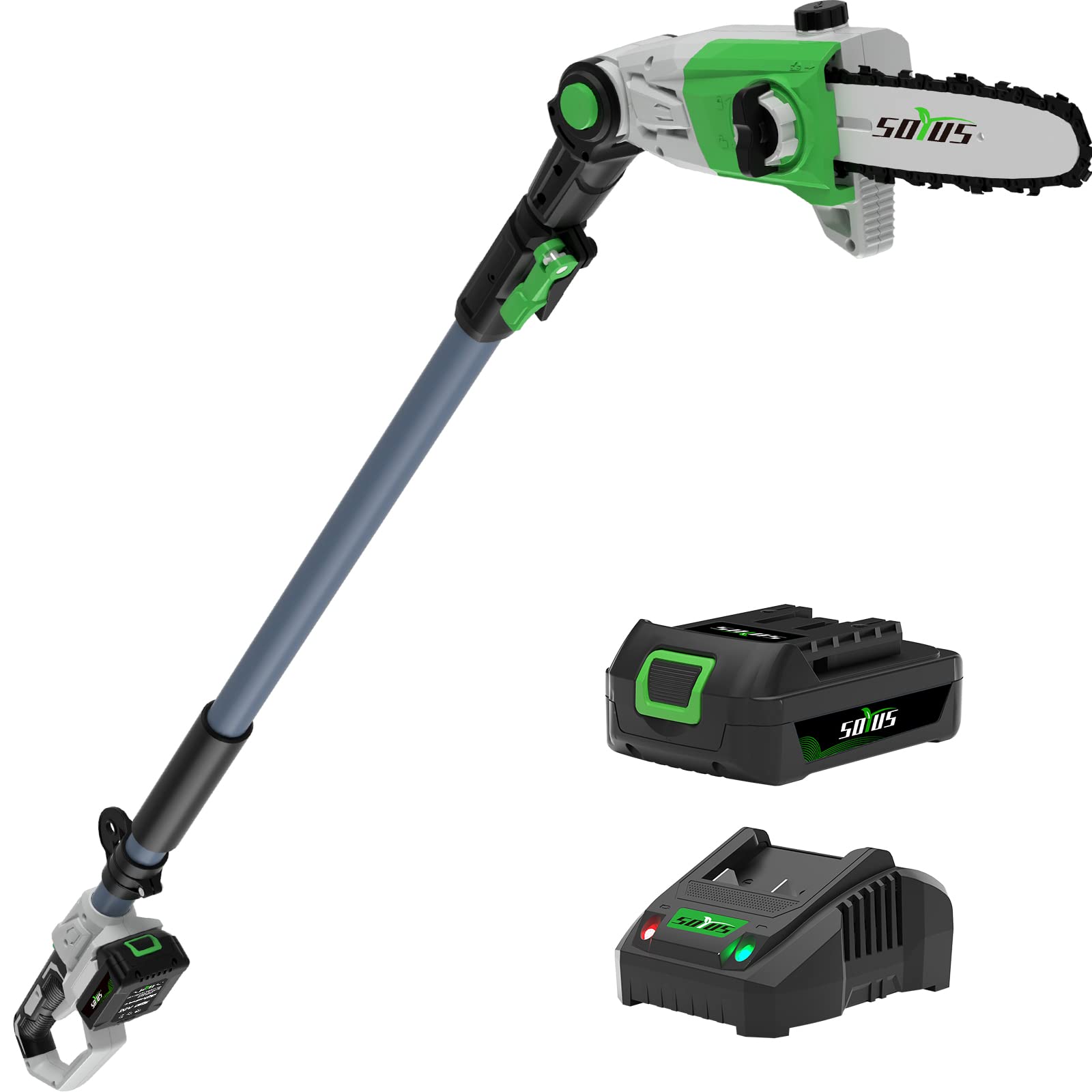 Buy SOYUS Cordless Pole Saw, Telescoping Electric Pole Chain Saw Auto
