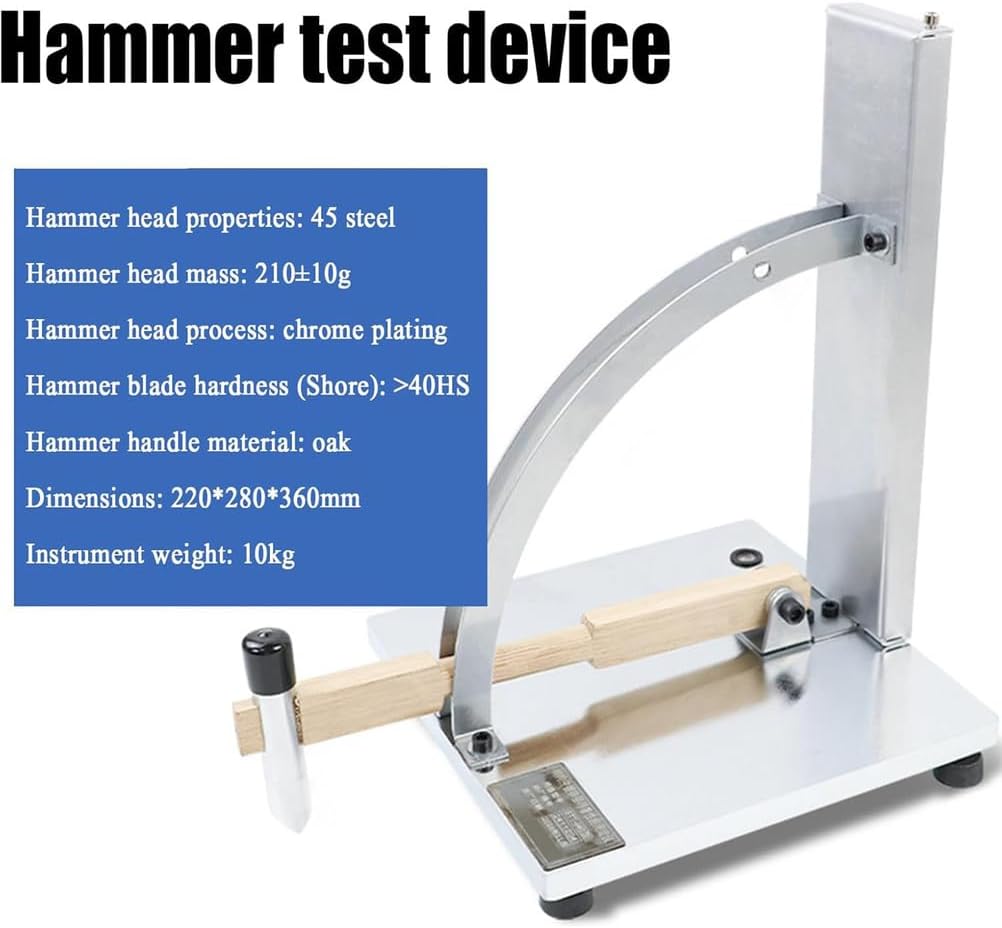 Drop Hammer Impact Testing Apparatus, >40Hs Hammer Blade Hardness (Shore Hardness), Used to Determine The Adhesion of Coating Surfaces.