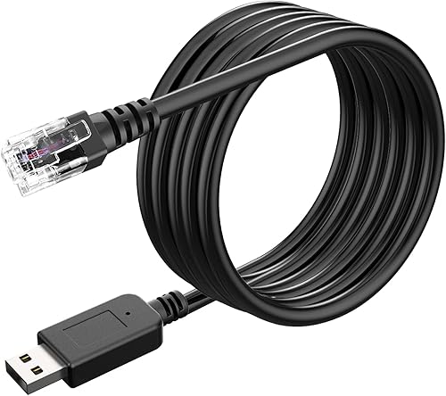 Miniatura 8 de SDSACZMU Cable detector de radar, cable USB a RJ11, línea de alimentación de repuesto del detector de radar, para Uniden Escort Beltronics Valentine