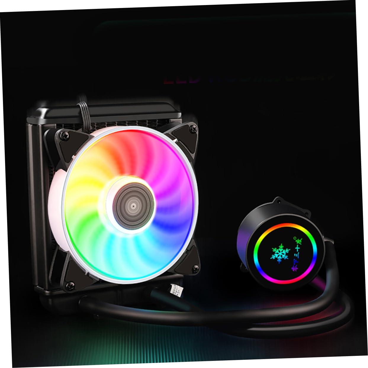 Radiatore Cpu Leggero E Compatto Accessorio Per Computer Raffreddamento Pc Ventola