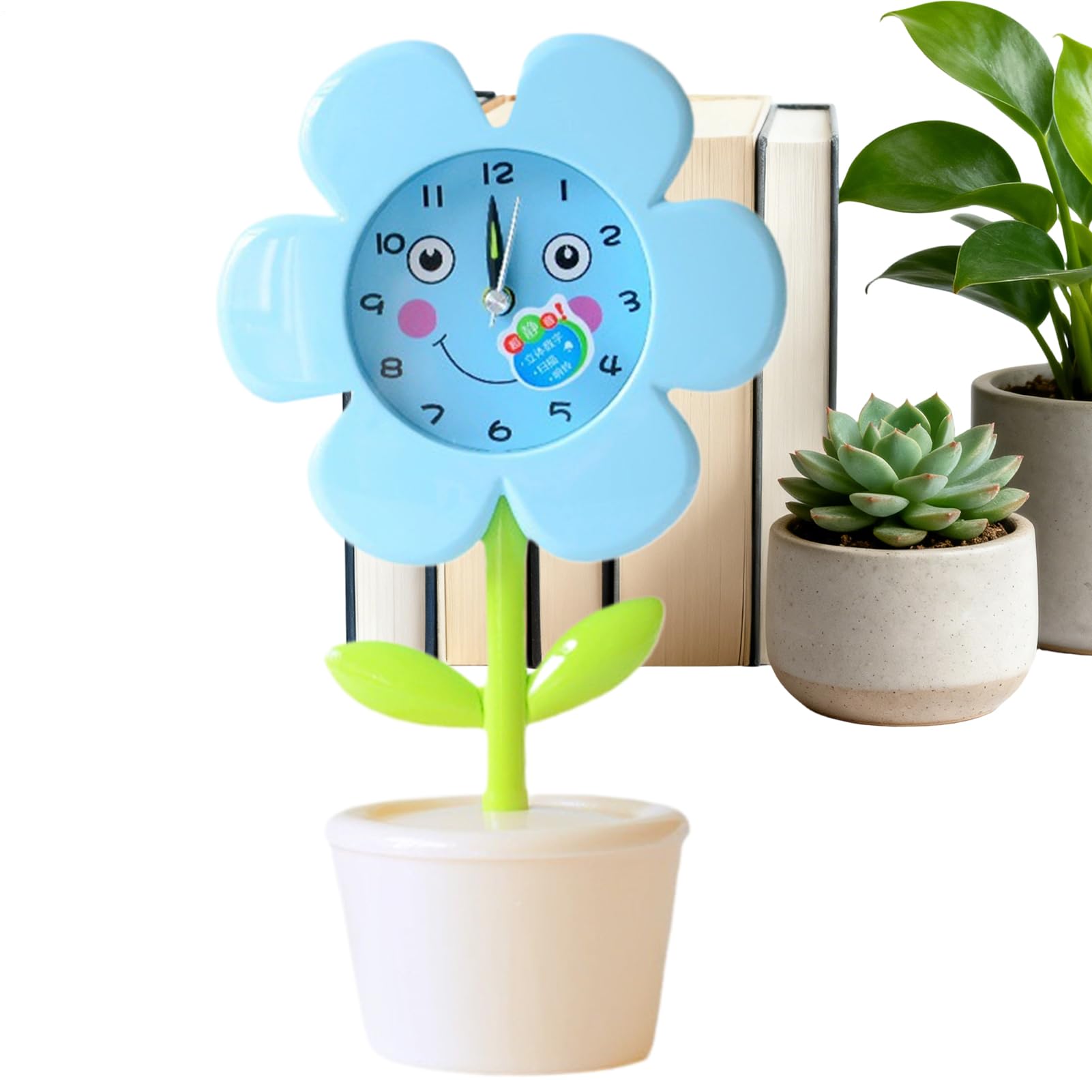 Réveil pour chambre enfant et ado : horloge pot silencieuse