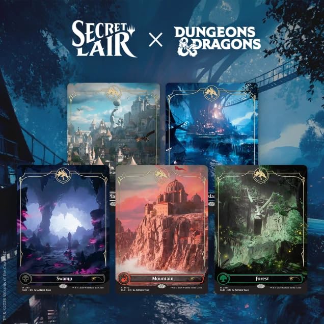 Amazon.com: Magic: The Gathering Secret Lair x Dungeons & Dragons