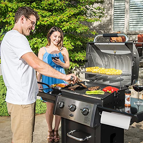 Magnetischer Papierhandtuchhalter, robuster Stahl, Kühlschrank, Küche, Kühlschrank, Bar, Grill, Wohnmobil, 30 cm, magnetisch gebürstet