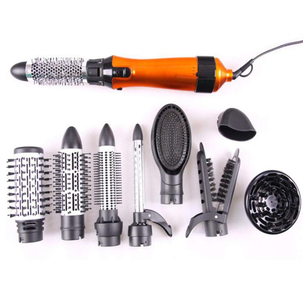 Buy Hot air brush with 10 attachments, styling nozzle Thermal brush