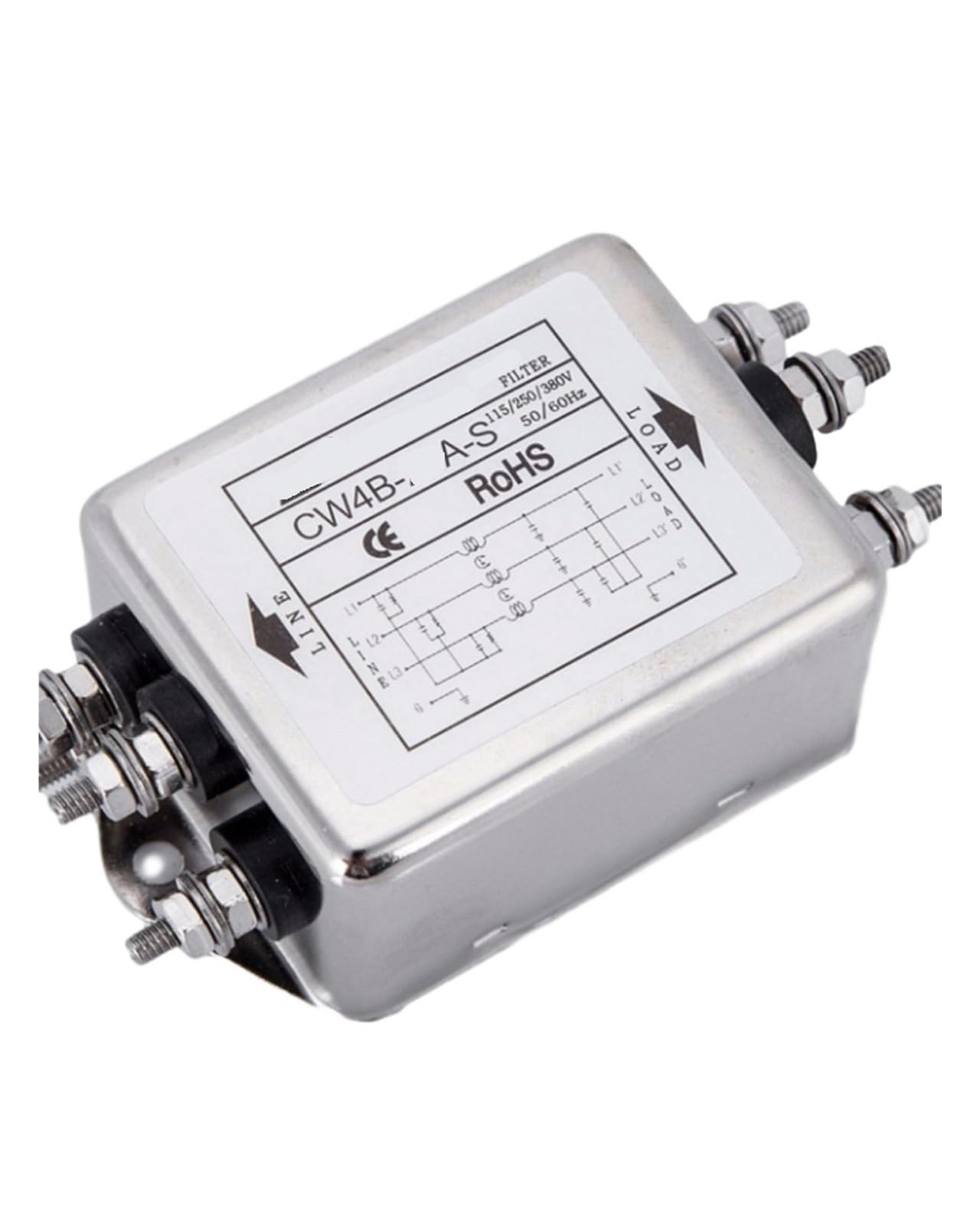 Filtre servo triphasé protégeant les machines 380V des interférences CW4B