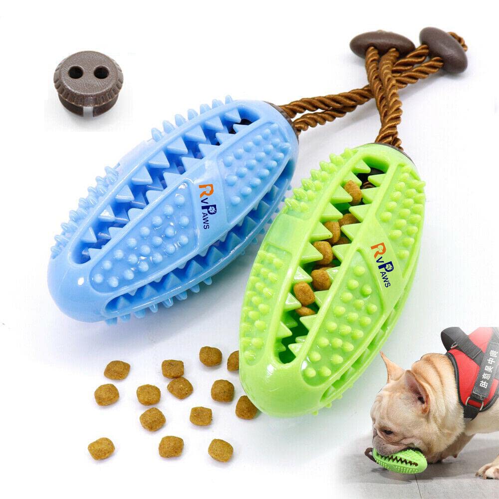 RvPaws Aggressive Chew Toy Indestructible Rubber Leakage Food Dispenser Ball Toothbrush - 1 Pcs Color May Vary (B09RMG3WPP) Amazon Price History, Amazon Price Tracker