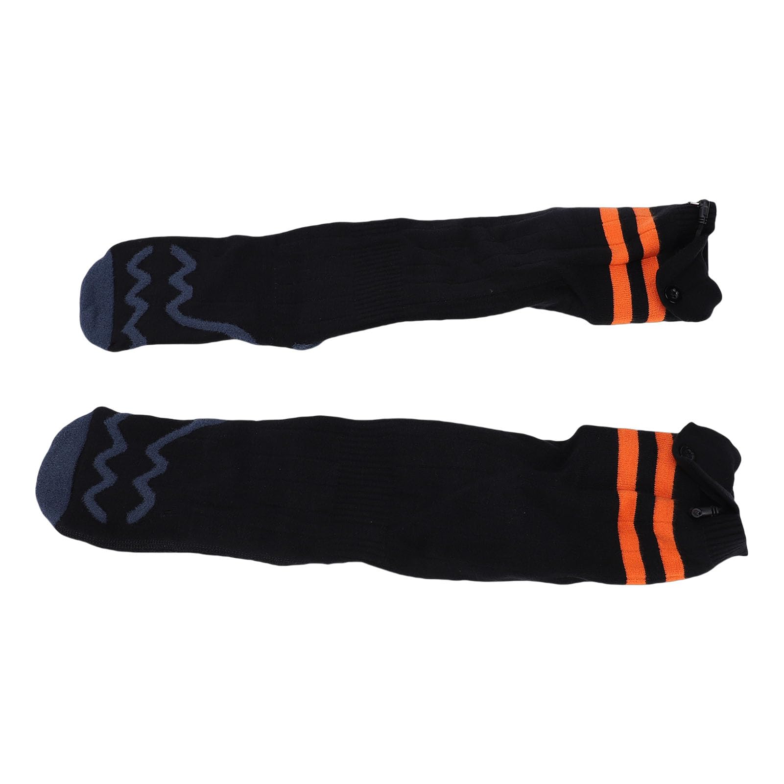 Srliya Chaussettes Chauffantes Lavables en Machine pour Hommes Femmes 4 Niveaux de Chaleur Chaussettes Chauffantes électriques pour Voyage d'hiver Pêche Randonnée 2 Paires