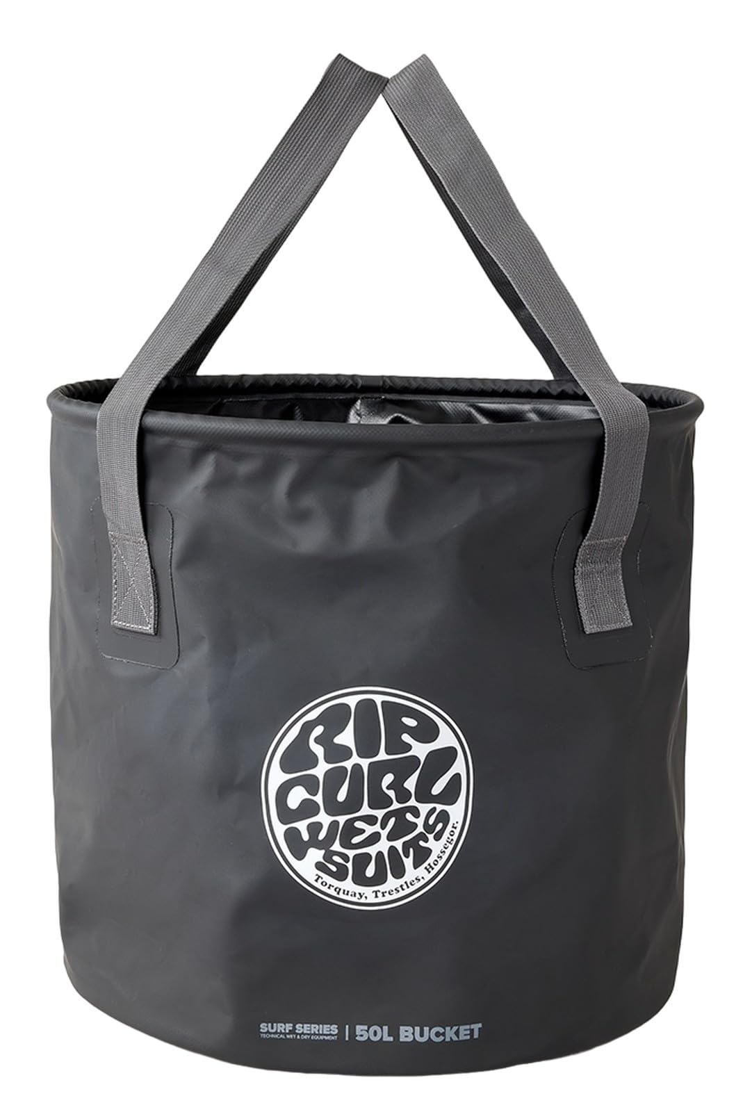 Rip Curl Surf Series 50L Changing Bucket 14RMUT - Black / Grey