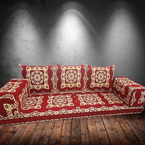 Spirit Home Interiors Boden Sitz Sofa Boden Couch für Deine gemütliche – Bild 3