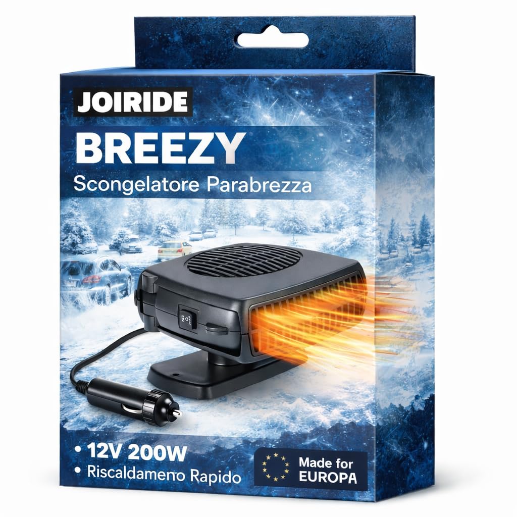 Riscaldatore per Auto 12V 150W 360° Breezy