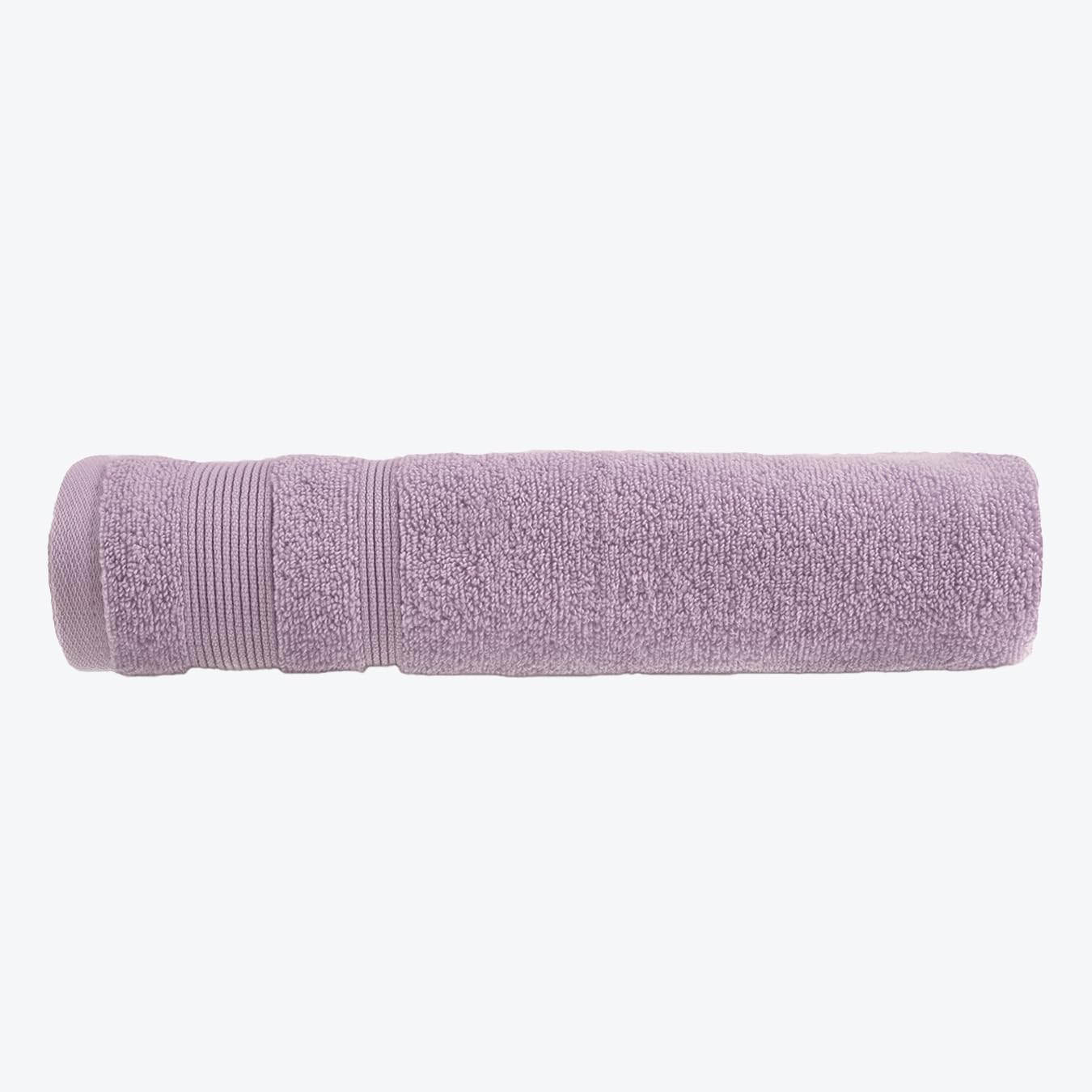Allure Bath Fashions Lilac Allure Zero Twist Bath Sheet, Extra Large Bath Towel, 100 X 150Cm, 100% Egyptian Cotton (Heather)